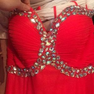 Formal full length dress